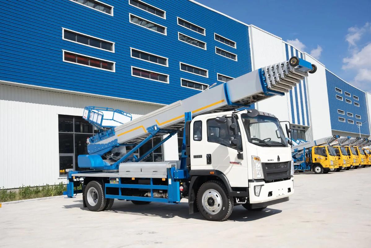 休宁县出租云梯车高空作业车 建筑垃圾搬运